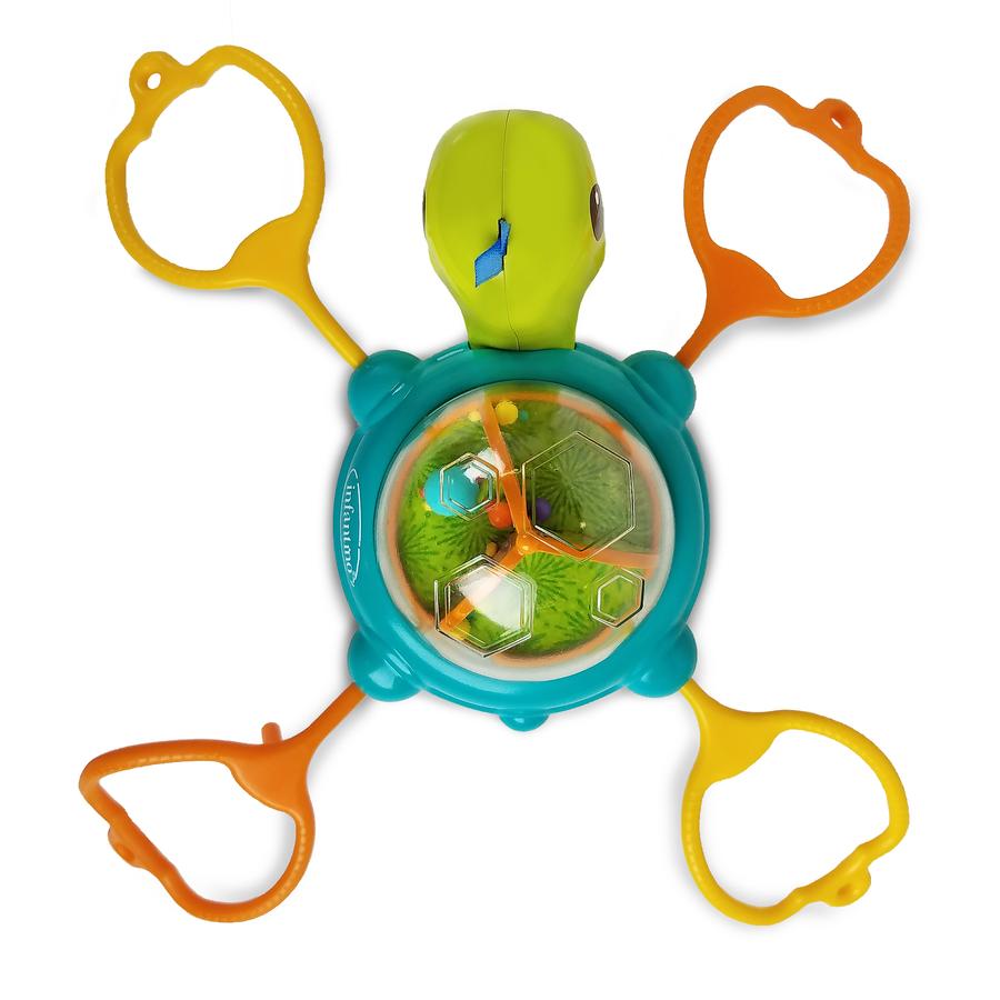 Infantino Link & Spin Tischspielzeug mit Saugnapf Schildkröte