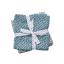 Done by Deer ™ Pucktuch 2-pack Happy dots Blauw