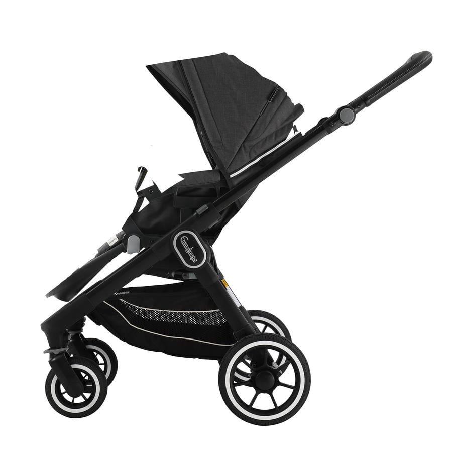 Emmaljunga Kinderwagen Nxt 60 Flat Black Lounge Black Babymarkt De