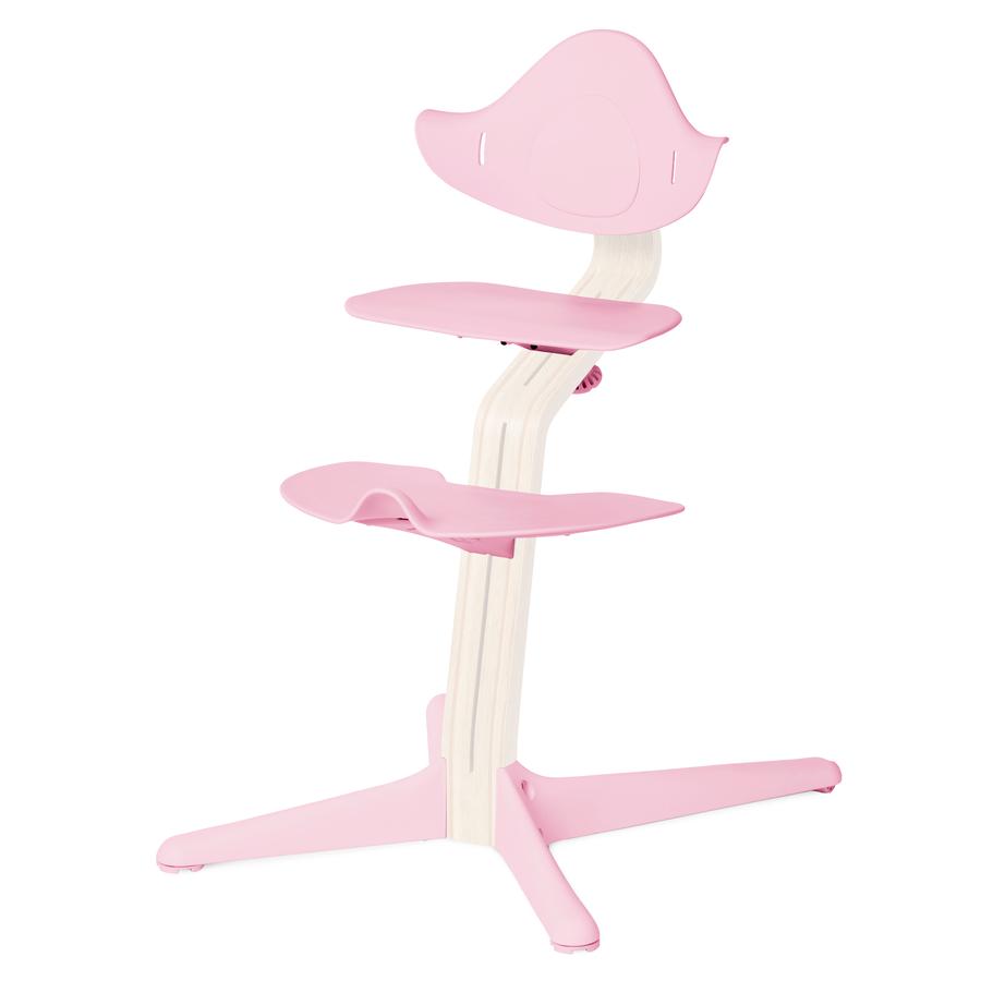 NOMI by evomove Syöttötuolin jalka- ja istuinlevyt, pale pink