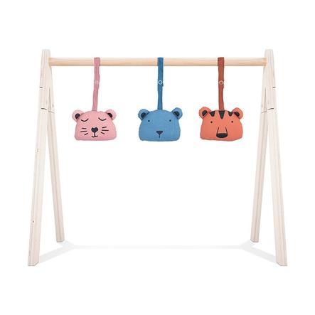 Jollein Jouets A Suspendre Animal Club Lot De 3 Roseoubleu Fr