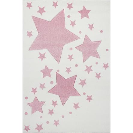 Juego LIVONE y alfombra infantil Kids Love Rugs Starline crema/rosa 120 x 170 cm