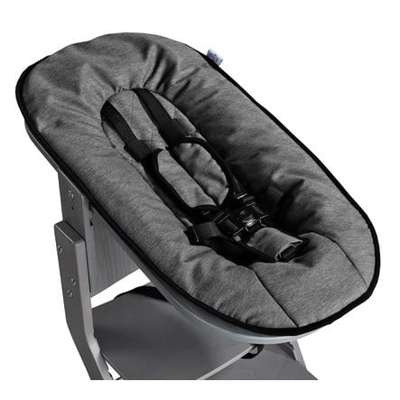 tiSsi® Transat bébé pour chaise haute enfant gris/anthracite 
