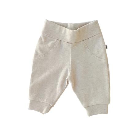 JACKY Pantalon de jogging enfant coton bio mélange beige