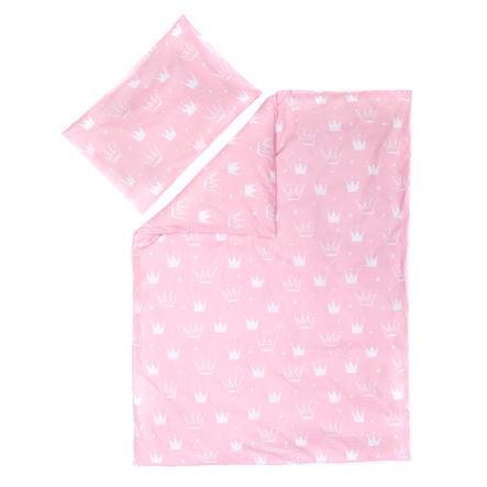 Fillikid Bettwasche Krone Rosa 100 X 135 Cm Baby Markt Ch