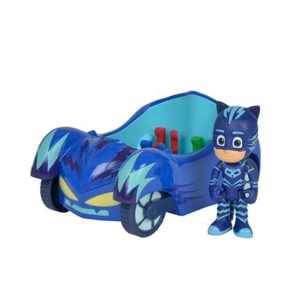 Simba PJ Masks Pyjamahelden Catyboy mit Katzenflitzer Sammelfigur und Spielauto 