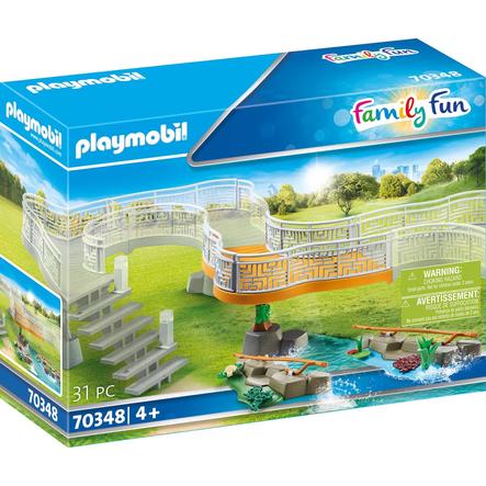 PLAYMOBIL® Family Fun Erweiterungsset Erlebnis-Zoo 70348