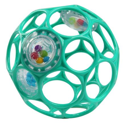 Oball Balle D Eveil Turquoise 10 Cm Roseoubleu Fr