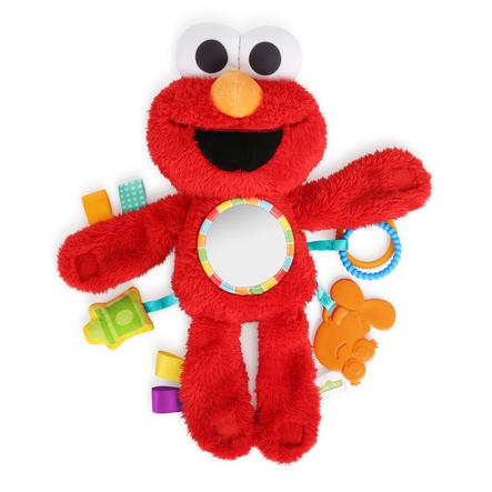 Bright Starts Hangespielzeug Sesamstrasse Elmo Mit Spiegel Rot Babymarkt De