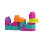 Mega Bloks – Bausteinebeutel, pink (80 Teile)