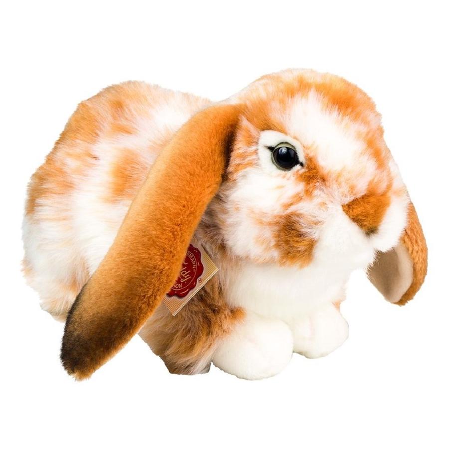 Teddy HERMANN ® Liggande hare, ljusbrunviten, 30 cm