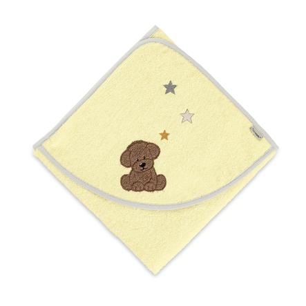 Sterntaler Cape De Bain Enfant Hanno Chien Jaune 80x80 Cm Roseoubleu Fr