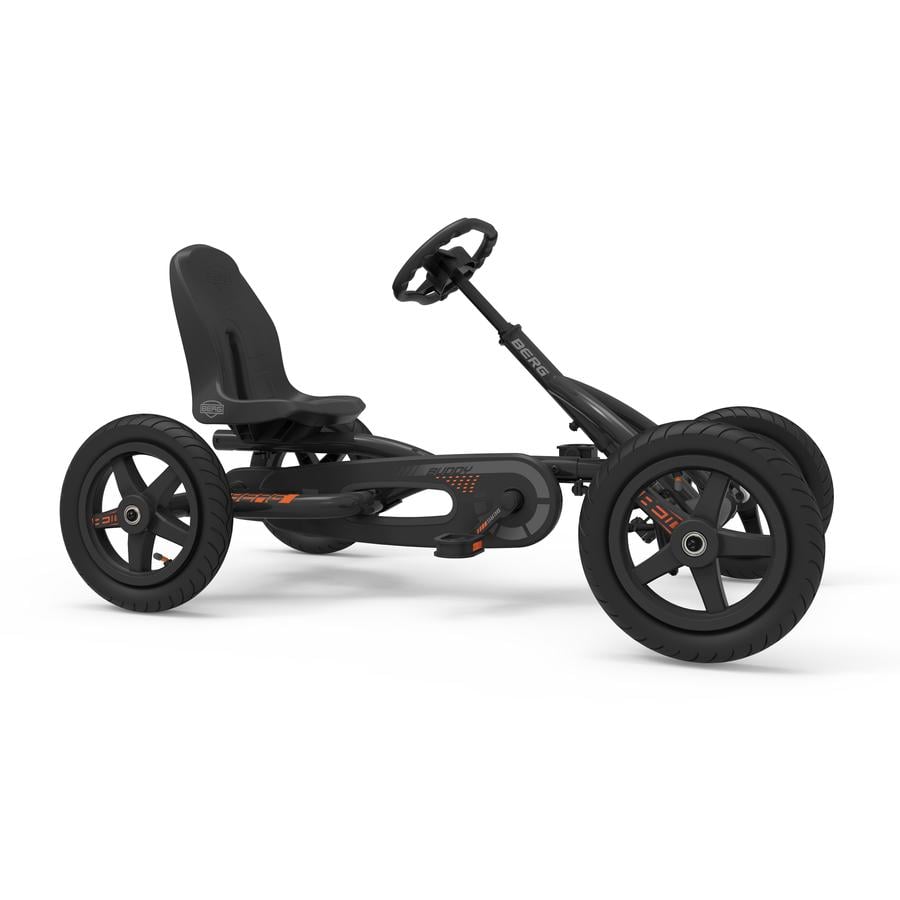 BERG Pedal Go-Kart Buddy Graphite Sondermodell - limitiert