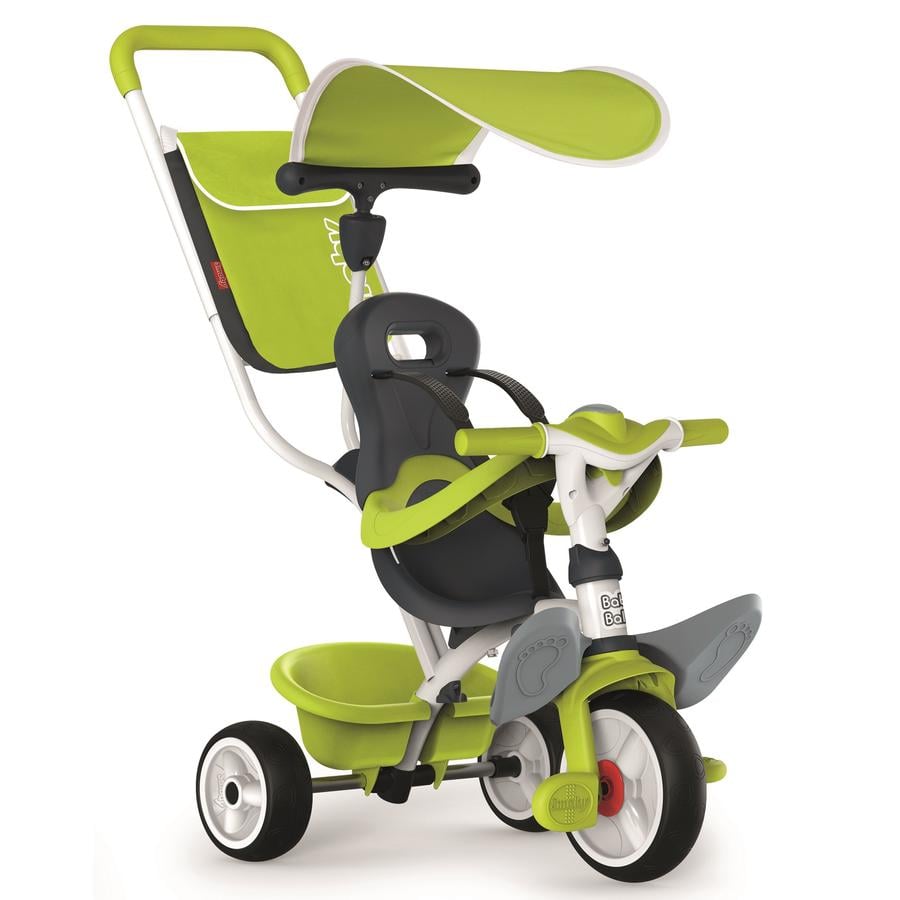 Smoby Tricycle évolutif enfant Baby Balade, vert