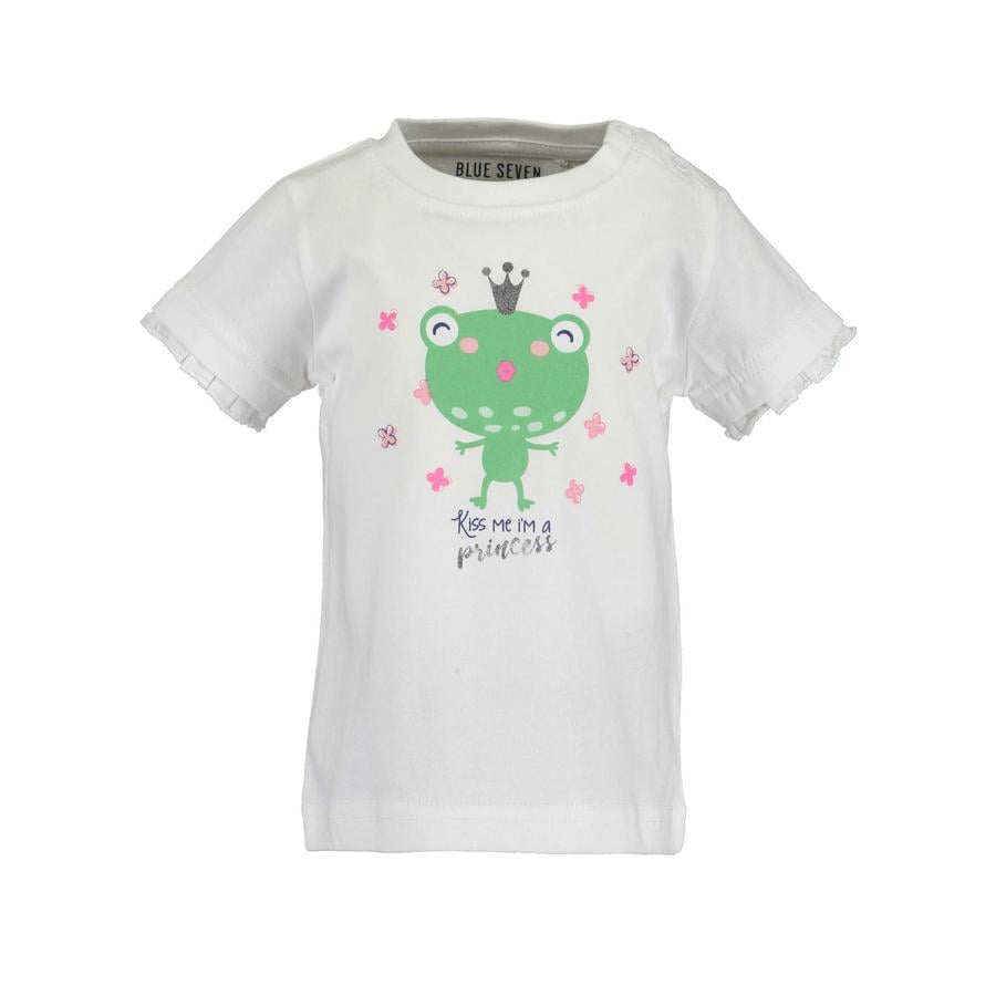 BLÅ SEVEN T-shirt för tjejer Vit Original 