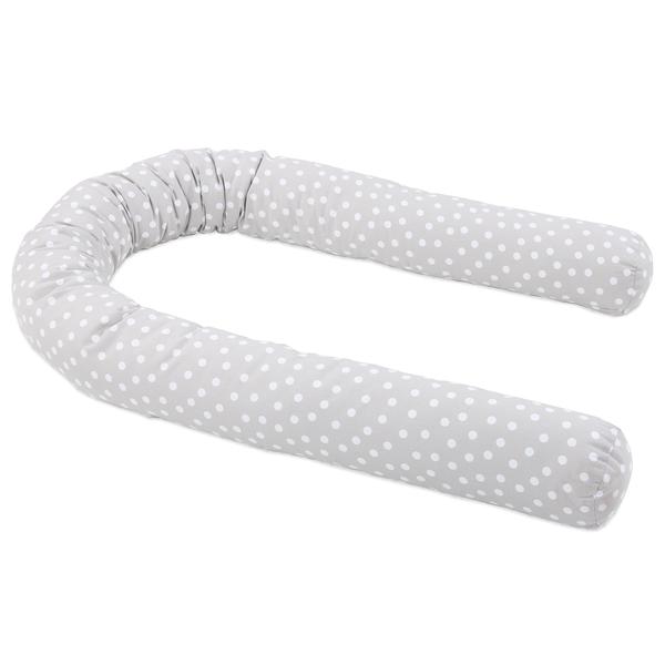 babybay ® Nesting snake piqué pearl grey dots white