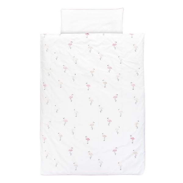 Alvi Ropa de cama 100 x 135 cm, Flamingo