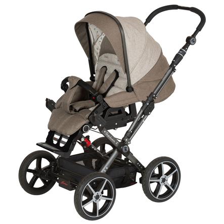 Hartan Kinderwagen Topline X Savannah 515 Gestellfarbe Platin