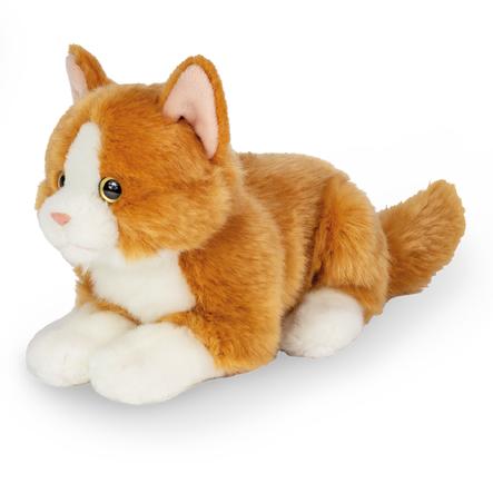 Teddy Hermann Peluche Chat Couche Rouge Cm Roseoubleu Fr