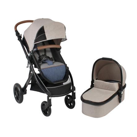 Chic 4 Baby Kombi Kinderwagen Torre Jeans Beige Babymarkt De