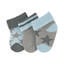 Sterntaler primeros calcetines 3-pack de estrellas de plata