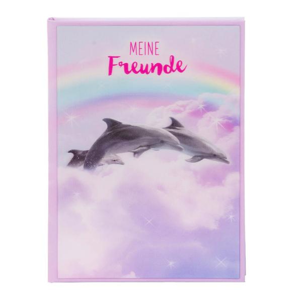 goldbuch Freundebuch A5 - 3D Delfine