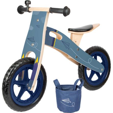 Small Foot Porteur Draisienne Enfant Evolutif Avion En Papier Bois Bleu Roseoubleu Fr