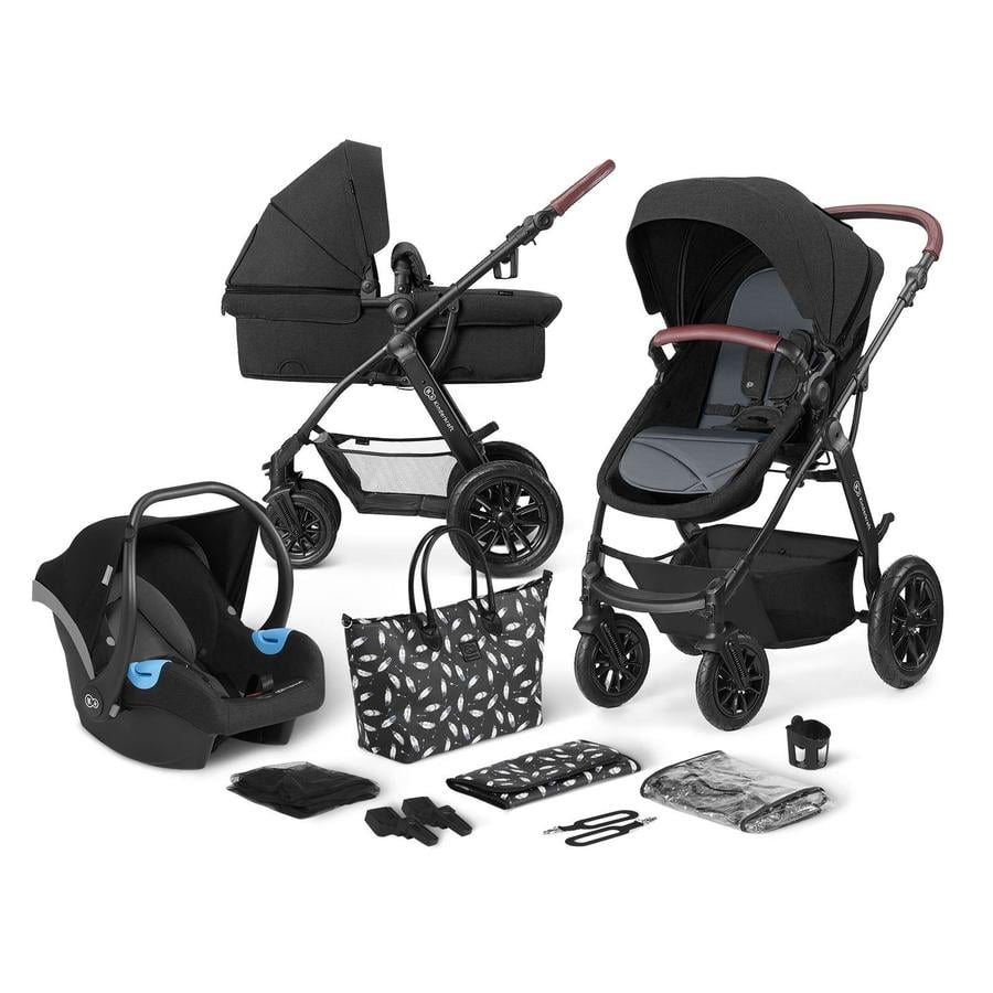 Kinderkraft Combi Kinderwagen 3 in 1 XMoov Black ...