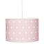 LIVONE závěsná lampa Happy Style pro děti DOTS růžová / bílá