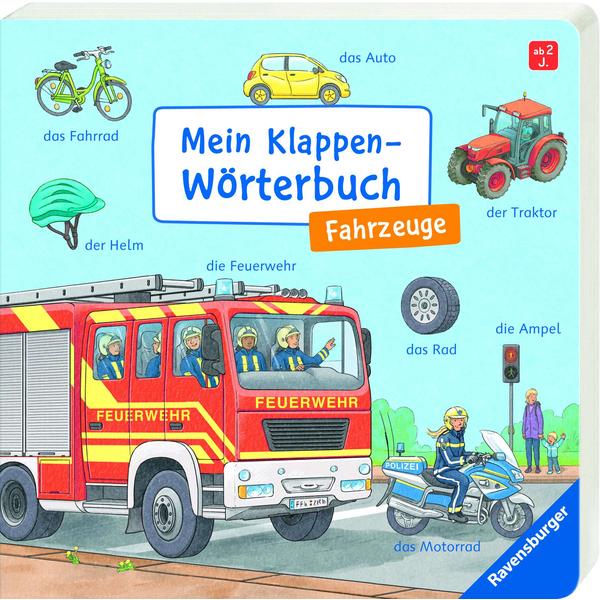 Ravensburger Mein Klappen-Wörterbuch: Fahrzeuge
