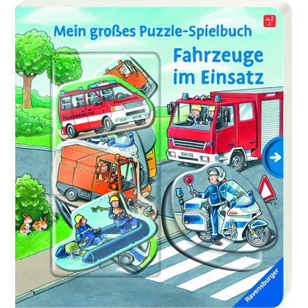 Ravensburger Mein großes Puzzle-Spielbuch: Fahrzeuge im Einsatz