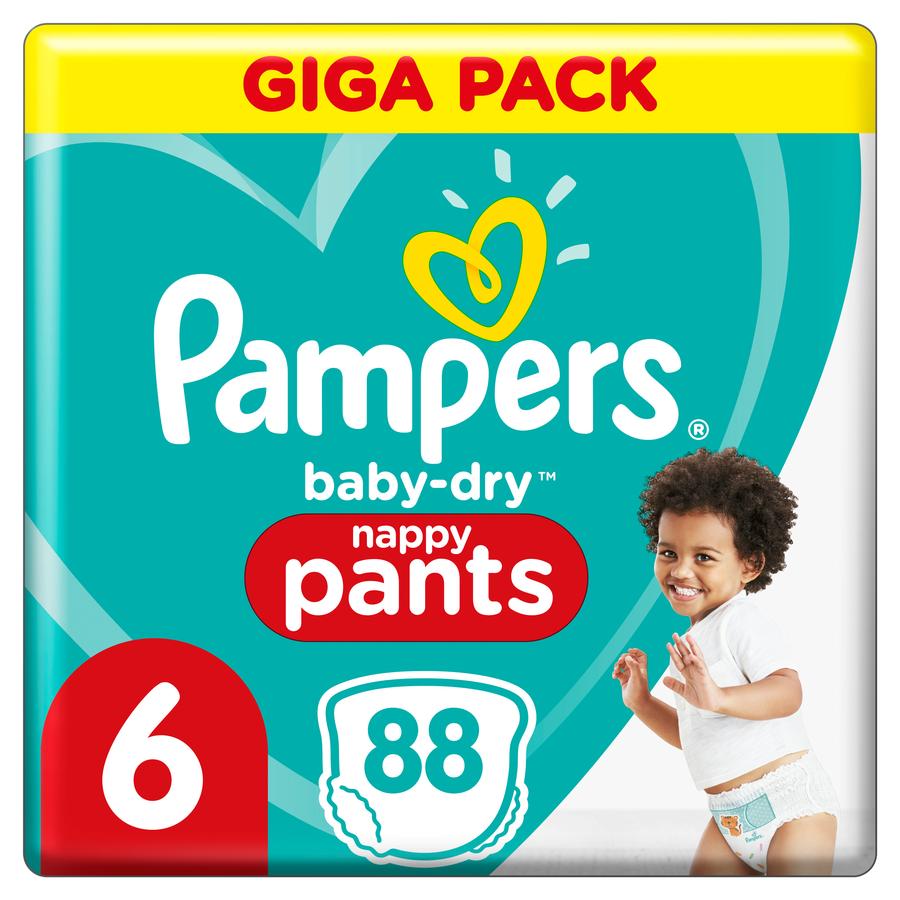 Mellow Tutor noorden Pampers Baby Dry Pants Gr. 6 88 luiers 15+ kg Giga Pack | pinkorblue.be