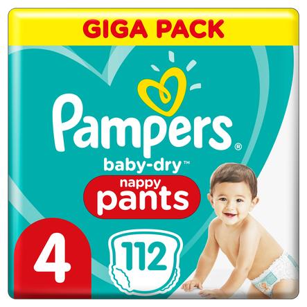 Pampers Baby Dry Pants Gr. 4 Maxi 112 luiers 9 - kg Giga Pack | pinkorblue.nl