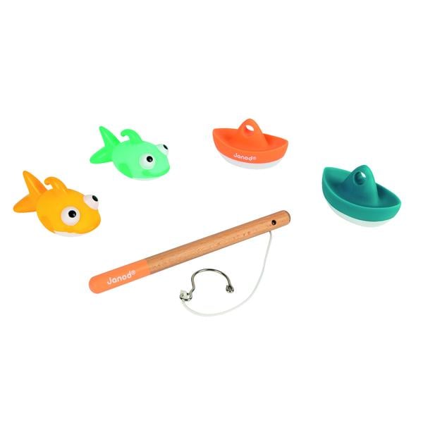 Janod ® badleksaker fiske set 4 delar