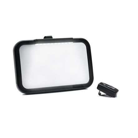 Fillikid Miroir Voiture Bebe Led Noir Roseoubleu Fr