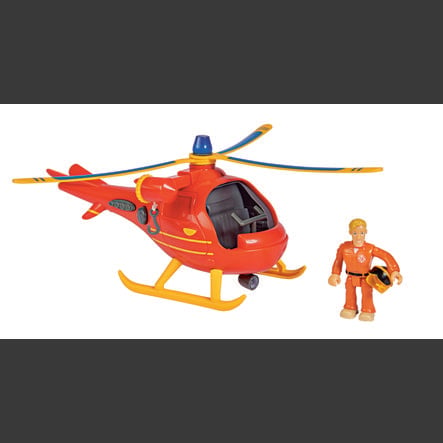 Simba Feuerwehrmann Sam Hubschrauber Wallaby Figur Helikopter Kinder Spielzeug 