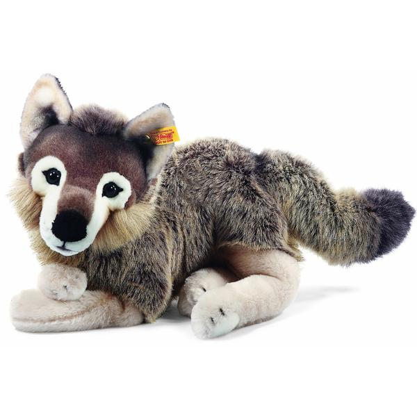 Steiff Snorry Wolf, 40 cm grå/brun