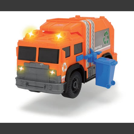 Dickie Toys Camion Poubelle Enfant Recycle Truck Roseoubleu Fr