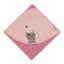 Sterntaler Hupullinen kylpypyyhe Mabel vaaleanpunainen 80 x 80 cm