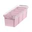 Orthex Boîte de rangement SmartStore™ Classic à 4 trieurs rose pastel