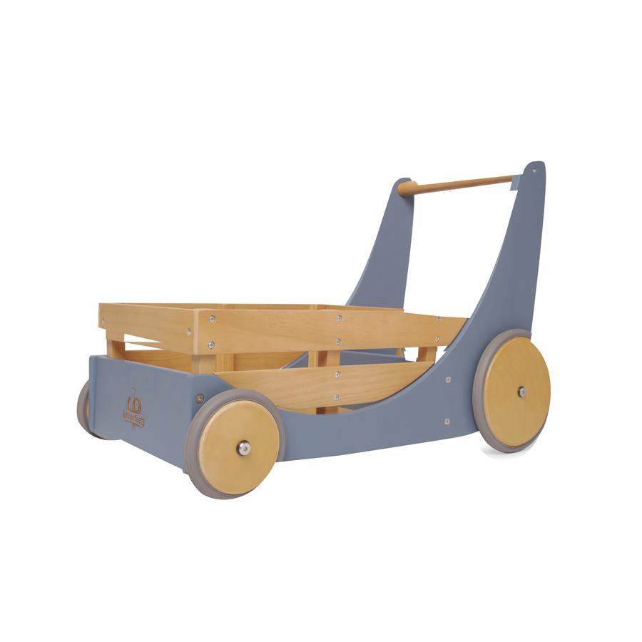 Kinderfeets ® Andador para bebé madera azul