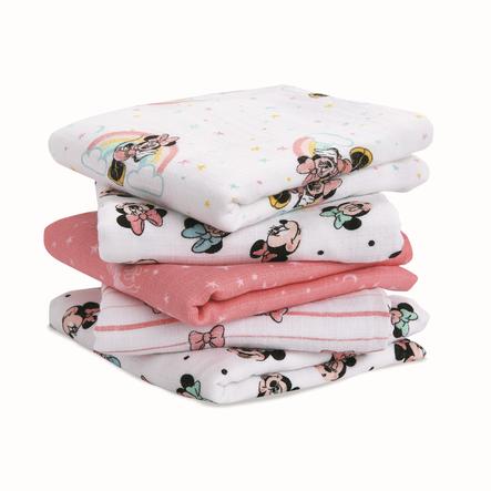 Aden By Aden Anais Langes Bebe Minnie Rainbows Lot De 5 Roseoubleu Fr