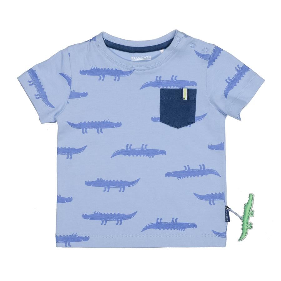 STACCATO  T-Shirt doux ocean Allover print 