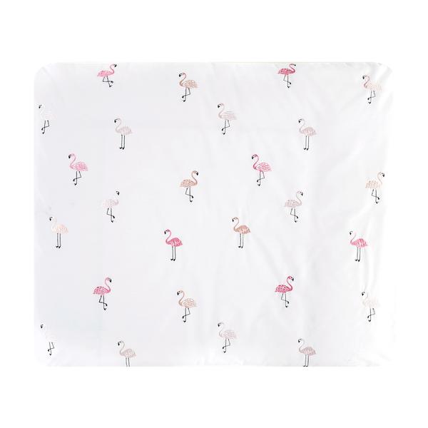 Alvi® Wickelauflagenbezug Flamingo 85 x 70 cm