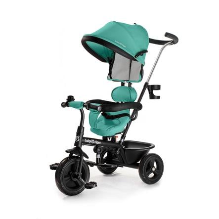 Baby Tiger By Kinderkraft Tricycle Enfant Evolutif 2en1 Fly Vert Bleu Roseoubleu Fr