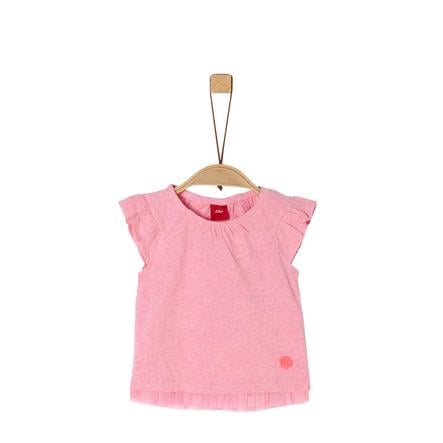 s.Oliver T-shirt rosa melange