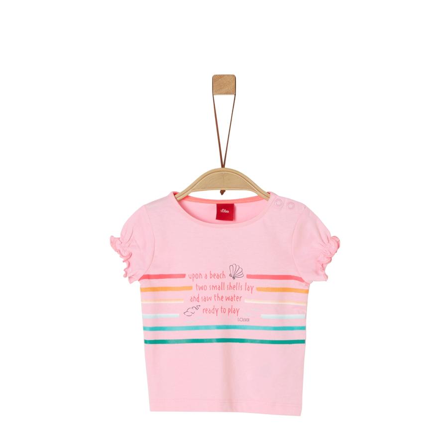 s. Olive r T-shirt light roze