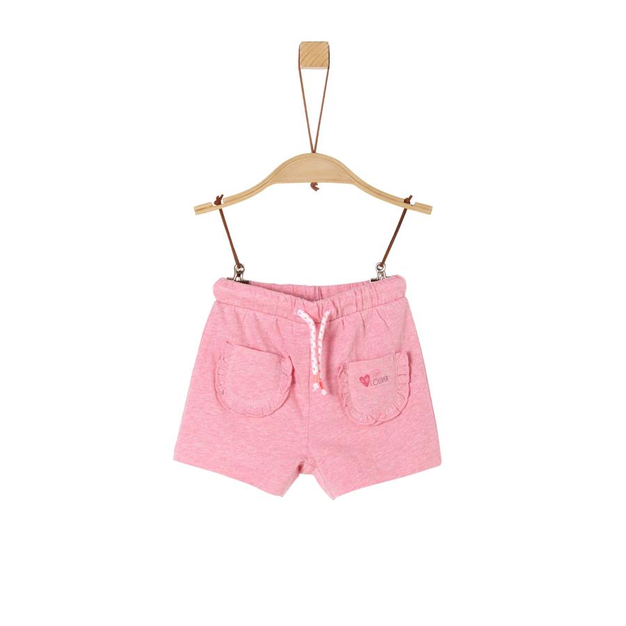 s.Oliver Sweat shorts ljus rosa melange