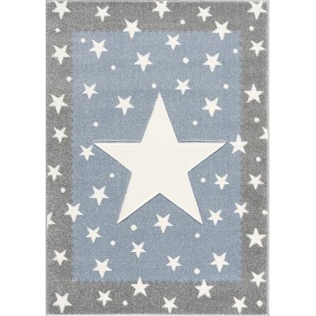 Livone Tapis Pour Enfants Les Enfants Aiment Les Tapis Fancy Gris Argent Bleu 160x2cm Roseoubleu Fr