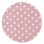 LIVONE Kinderteppich Kids love Rugs CIRCLE rosa/weiss 160 cm rund 